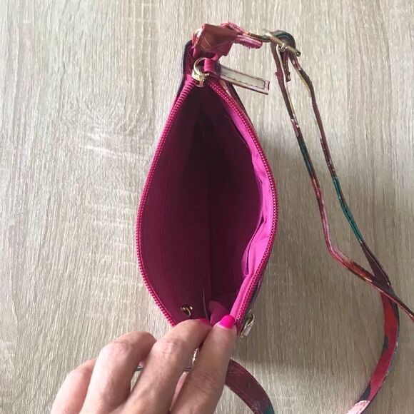 Cute & Colorful Floral Crossbody Purse - Picture 5 of 5